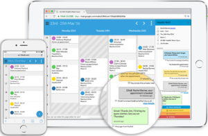 Scheduling Software via smart-phone and tablet